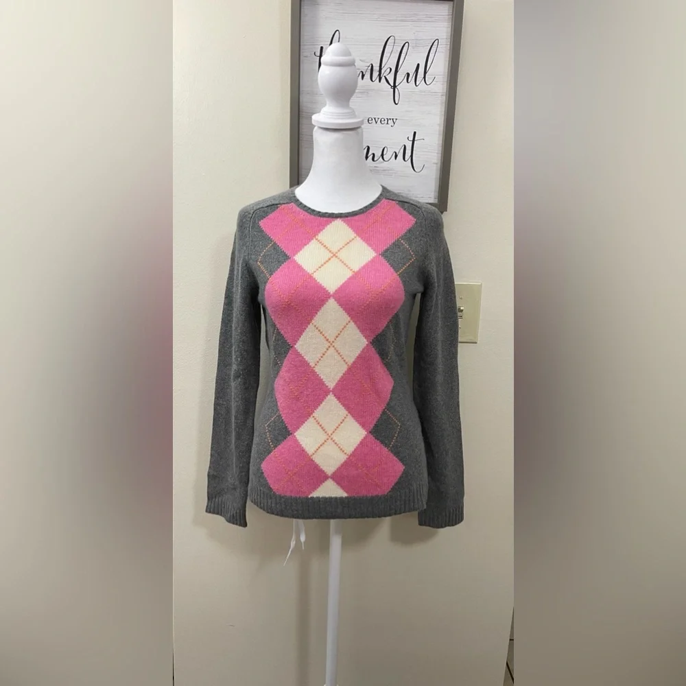 J. Crew Women’s Sweater Pullover Merino wool/ Angora/ Cashmere Blend Size Small.